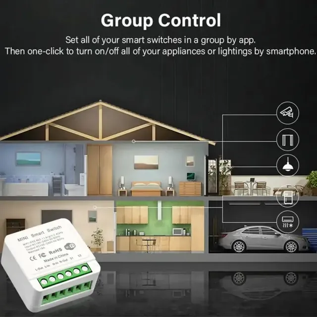 Tuya Smart WiFi Mini Breaker Control Switch – vue 4