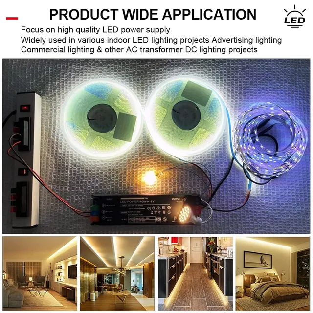 Alimentation LED AV vers DC 12V ou 24V – vue 6