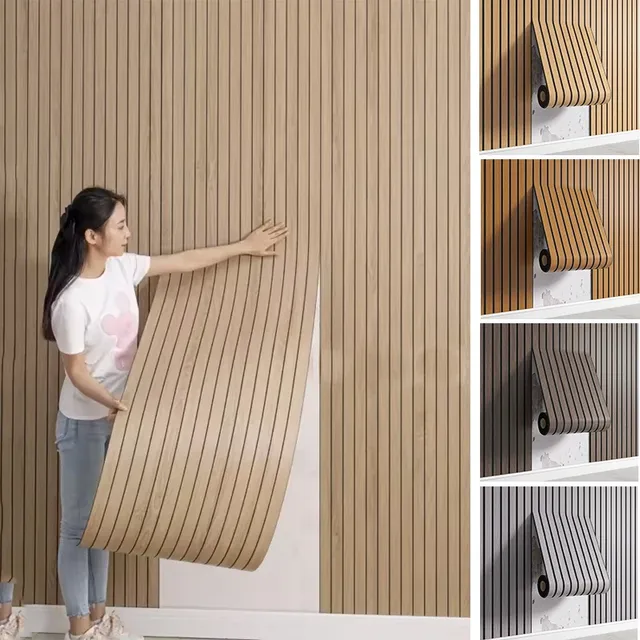 Panneaux muraux à grille texturée 3D