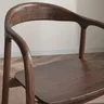 Chaises de table à manger en bois massif – vue 4