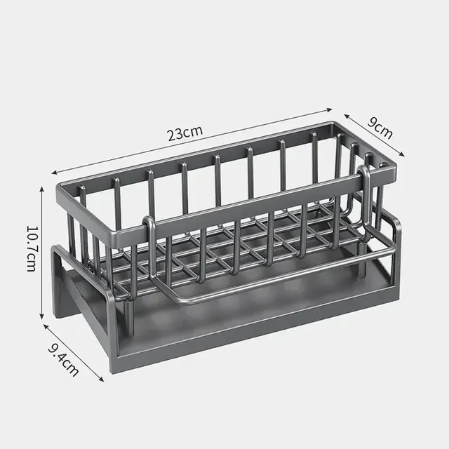 Organisateur évier autodrainant support éponge porte… – vue 6