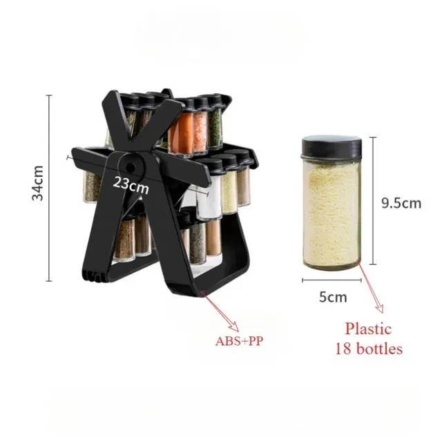 Support de rangement rotatif domestique – vue 6