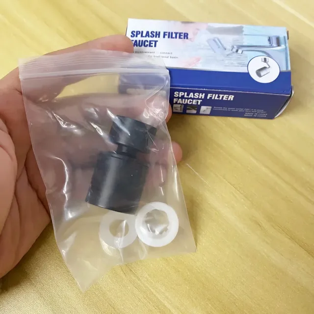 Buse de robinet de lavabo à 2 modes en laiton – vue 7