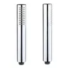 Pommeau de douche fin chromé ABS – vue 2