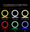 Anneau lumineux RGB rond avec télécommande pour Smartphone – vue 3