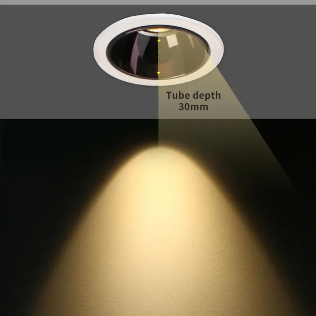 Downlights LED Dimmable 5W 7W 9W 12W COB Encastré… – vue 3