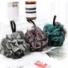 Lot trois poufs douche filet éponges bain exfoliantes… – vue 2