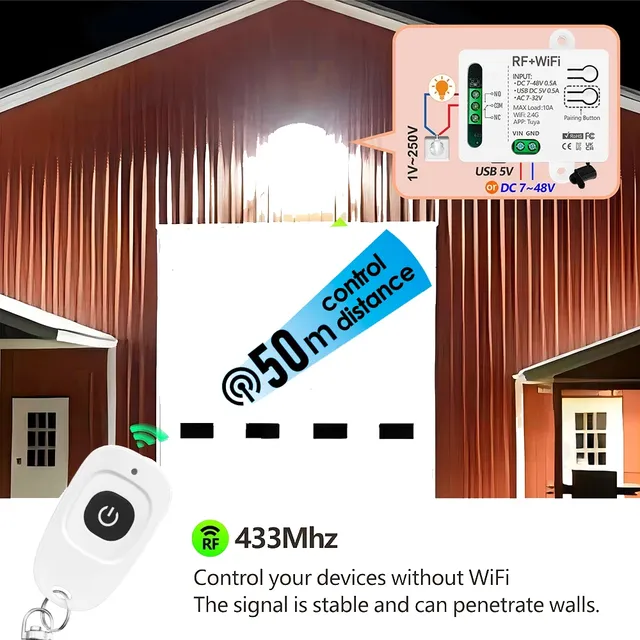 Smarthome WiFi + RF télécommande sans fil commutateur… – vue 2