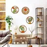 Décorations murales bohème en bois – vue 6