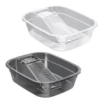 Lavabo à linge avec planche à laver, lavabo en plastique domestique intégré, bassin à linge multifonctionnel pour vêtements, dortoir, lavage des mains