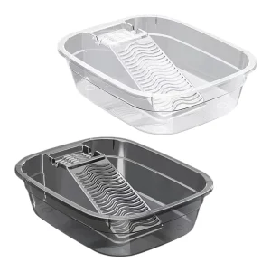 Lavabo à linge avec planche à laver, lavabo en plastique domestique intégré, bassin à linge multifonctionnel pour vêtements, dortoir, lavage des mains