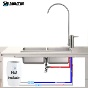Filtre à eau potable pour supporter ficateur d’eau Amway, robinet en acier inoxydable, montres à rotation à 360 °, robinet de cuisine Filtre à eau potable pour supporter ficateur d’eau Amway, robinet en acier inoxydable, montres à rotation à 360 °, robinet de cuisine