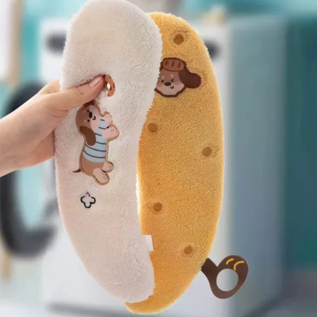 Housse siège toilette antidérapante peluche épaisse… – vue 4