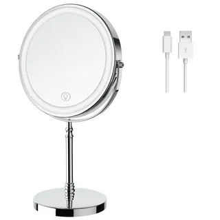 Miroir de maquillage éclairé