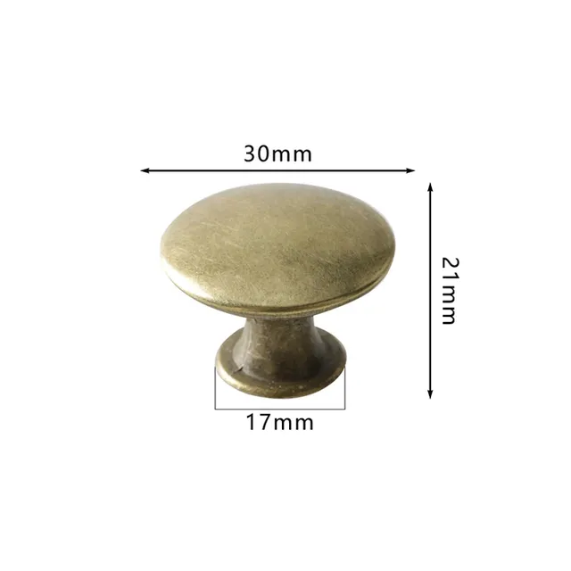 1 pc boutons d'armoire ronds Mini bouton poignées… – vue 6