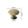 1 pc boutons d'armoire ronds Mini bouton poignées… – vue 6