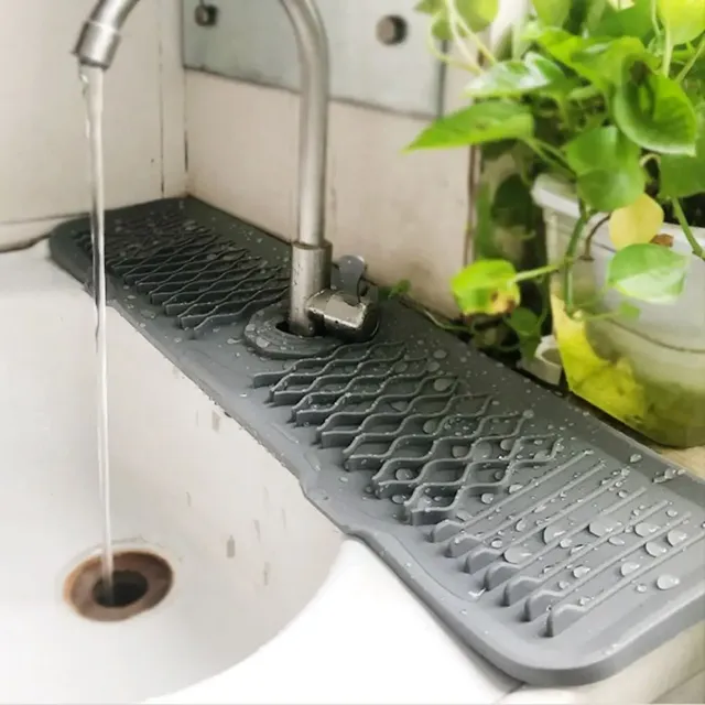 Tapis de robinet d'évier en Silicone – vue 5