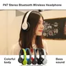 P47 Bluetooth 5.0 casque sans fil pliable HIFI stéréo… – vue 4