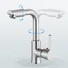 Robinet de salle de bain avec 360 ° Robinet d'eau monté… – vue 4