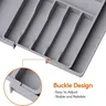 Organisateur tiroir extensible couverts ustensiles… – vue 6