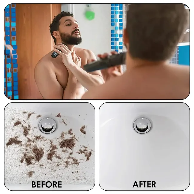 Tablier à barbe pliant imperméable feuille 3D capteur de… – vue 3