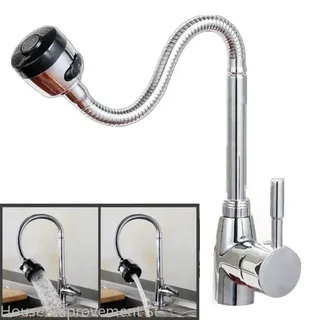Robinet mitigeur monocommande pivotant rotation360 poignée levier col…