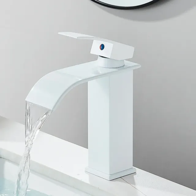 Robinet de lavabo cascade en acier inoxydable – vue 6