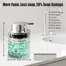Distributeur savon moussant rechargeable verre taillé… – vue 6