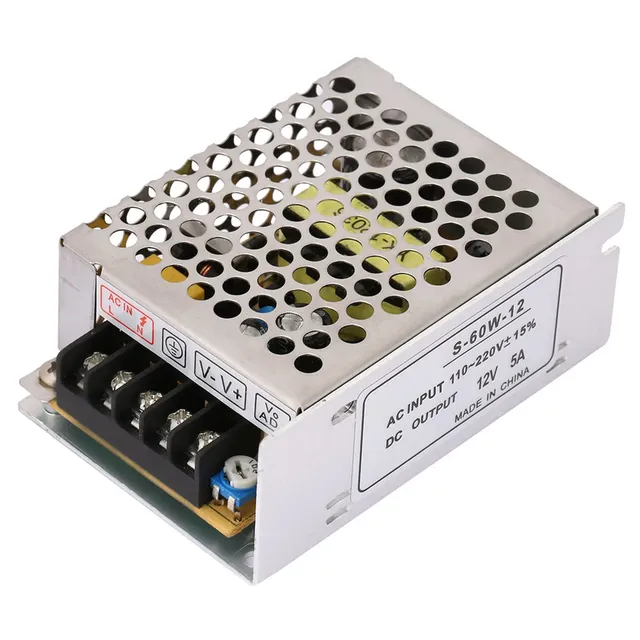 Alimentation découpage régulée 12V 5A 60W universelle… – vue 5