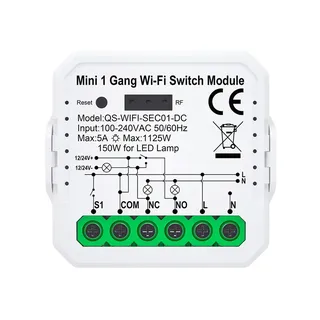Module commutation intelligent Tuya A36T télécommande encastrable…