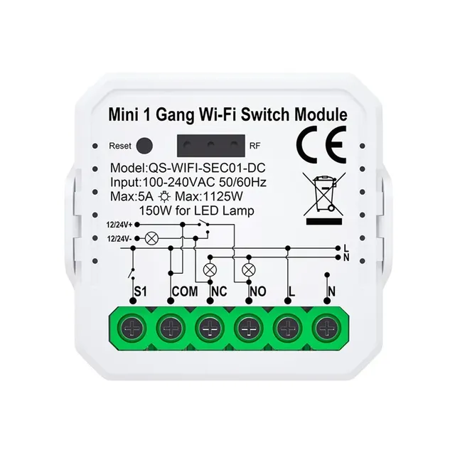 Module commutation intelligent Tuya A36T télécommande…