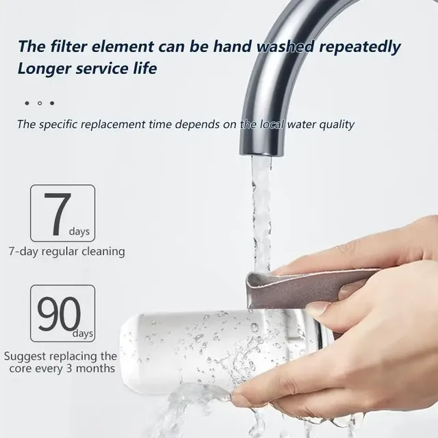 Cartouche de filtre à eau pour robinet en céramique – vue 2