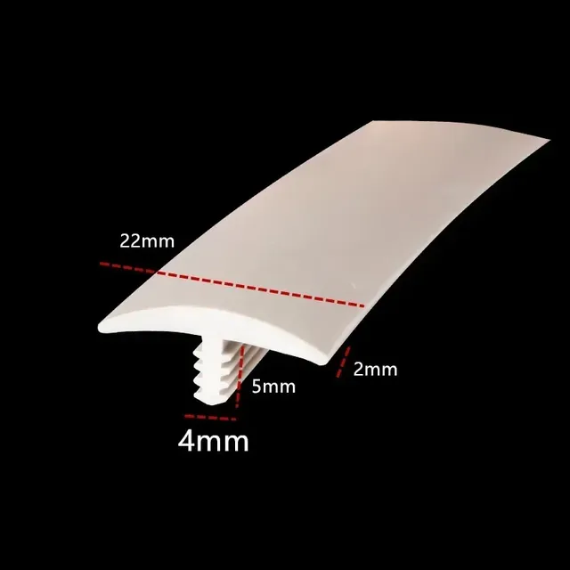 Bande bord PVC profilé T 2 mètres moulure finition… – vue 5