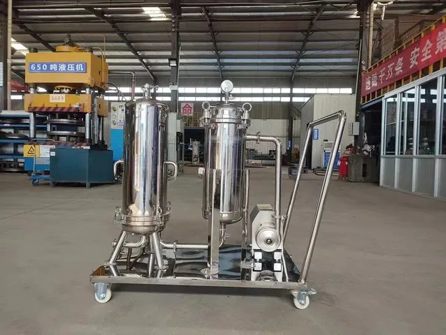 Filtre à sac sanitaire en acier inoxydable – vue 2