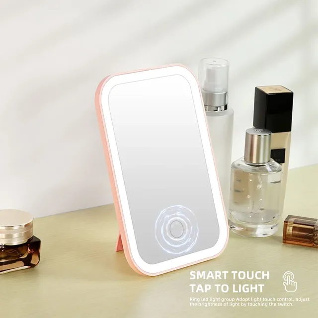 Miroir de maquillage à écran tactile LED – vue 6