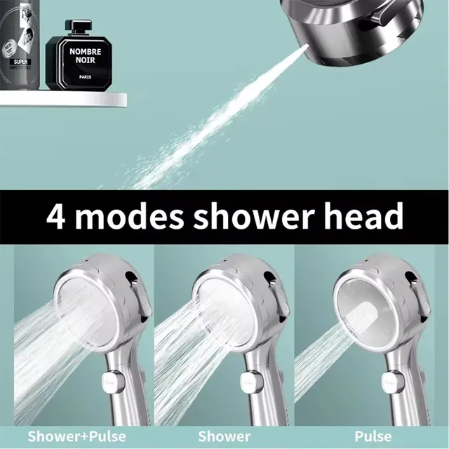 Pommeau de douche à main haute pression – vue 3