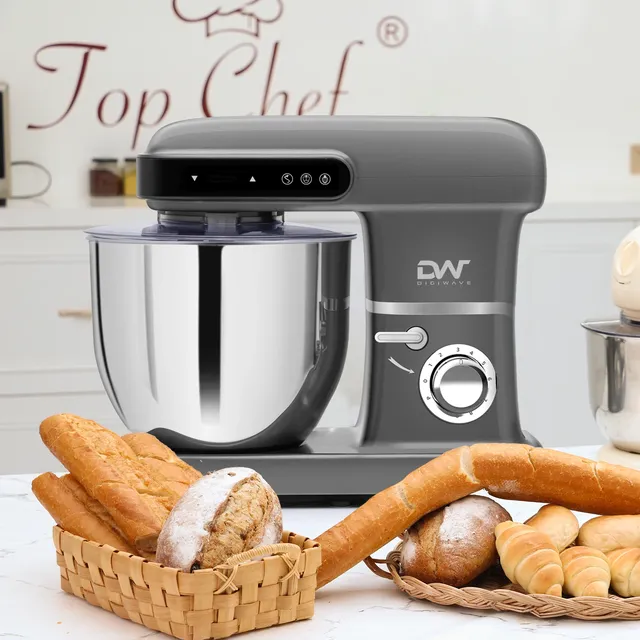 Robot pâtissier socle inox 10L moteur 2200W puissant… – vue 6