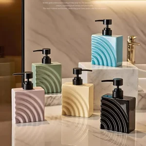 Distributeurs de savon liquide de 330ml, désinfectant pour les mains, hôtel, séjour à domicile, salle de bain, gel douche, shampoing, bouteille de lotion domestique en bouteille Distributeurs de savon liquide de 330ml, désinfectant pour les mains, hôtel, séjour à domicile, salle de bain, gel douche, shampoing, bouteille de lotion domestique en bouteille