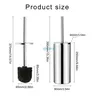 Brosse toilette tête silicone double face poils souples… – vue 6