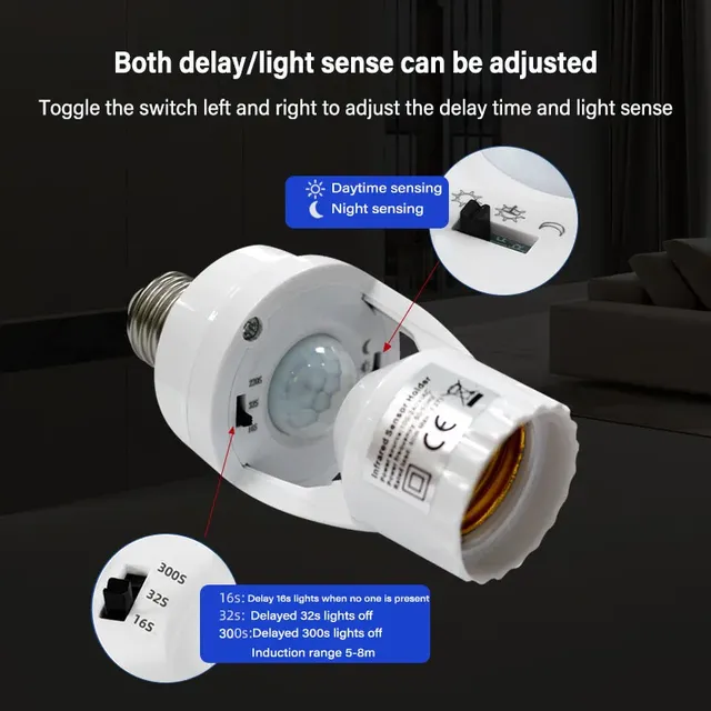 Joli de lumière à capteur de mouvement intelligent – vue 2