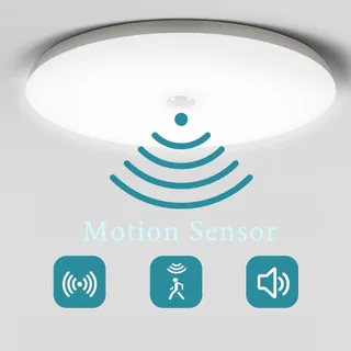 Détecteur de mouvement PIR LED plafonnier 110V 220V couloir chambre…