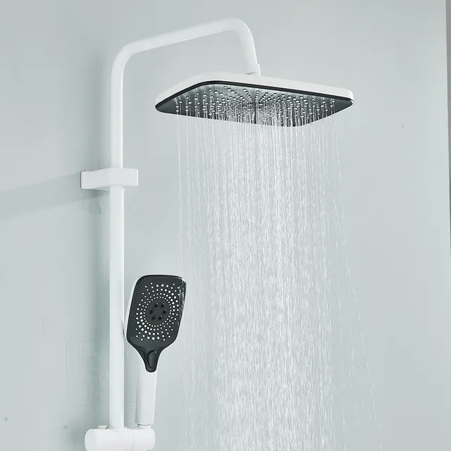 Shenducs-Pommeau de douche à effet pluie en laiton – vue 5