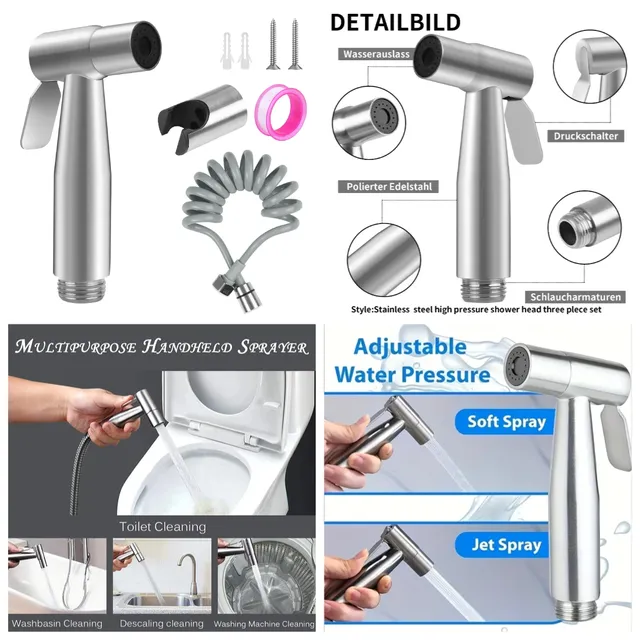 Robinet en acier inoxydable pistolet de pulvérisation… – vue 3