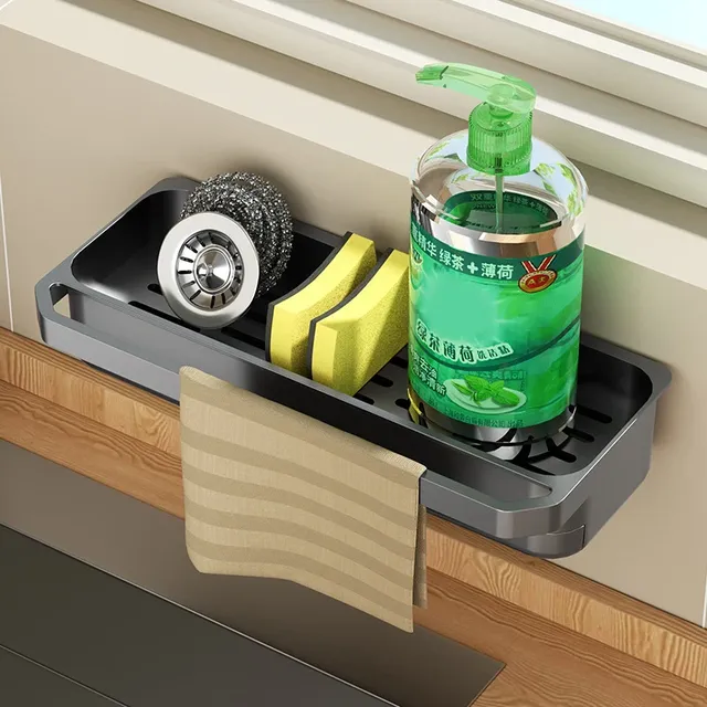 Organisateur évier rangement égouttoir autodrainant… – vue 4