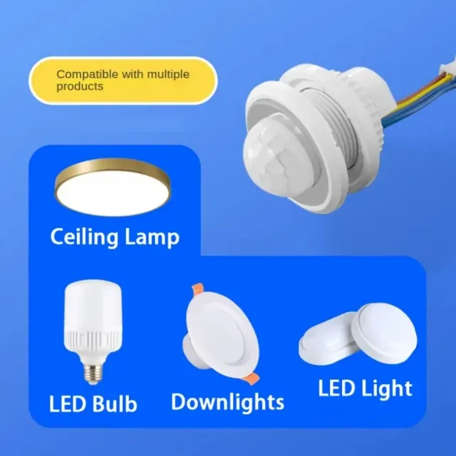Détection de commutateur intelligent PIR pour intérieur… – vue 4