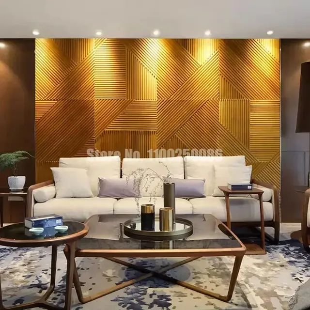 Panneau de décoration murale 3D haut de gamme 60x60cm – vue 4