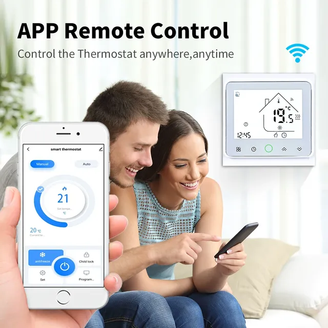 Thermostat WiFi intelligent AC230V 3A 16A APP/commande… – vue 4