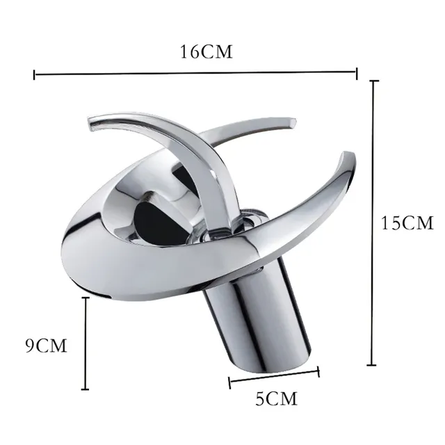 Robinet de lavabo de salle de bains doré/blanc – vue 7