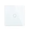 Interrupteur tactile mural verre cristal blanc panneau… – vue 3