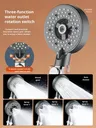 Pommeau douche pressurisé purificateur antichlore lotus… – vue 4
